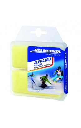 Holmenkol Alphamix Yellow 2x35gr - 24104